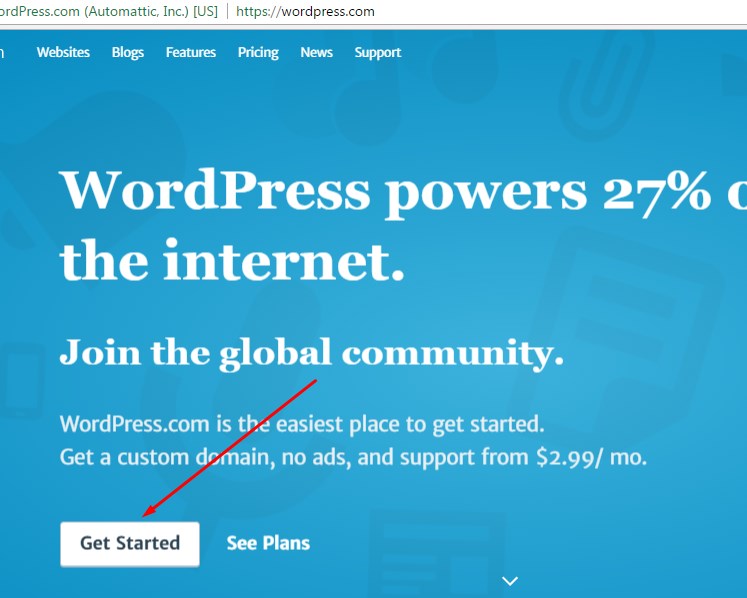 [img.2] Cara Buat Website di WordPress
